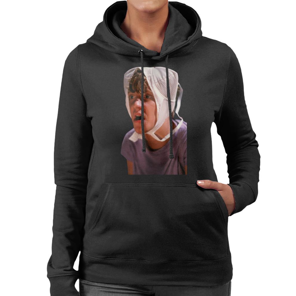 Weird Science Gary With Bra On His Head Women's Hooded Sweatshirt-ALL + EVERY