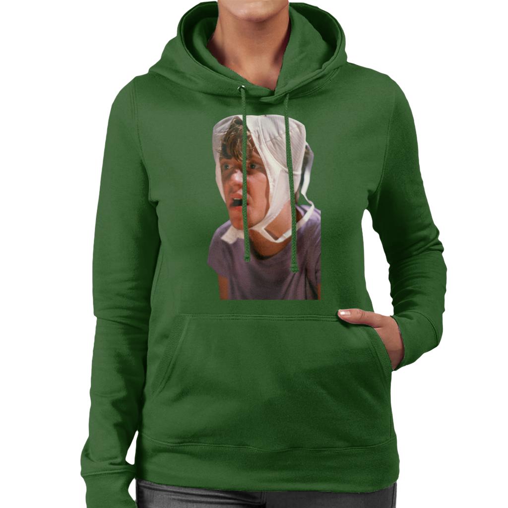 Weird Science Gary With Bra On His Head Women's Hooded Sweatshirt-ALL + EVERY