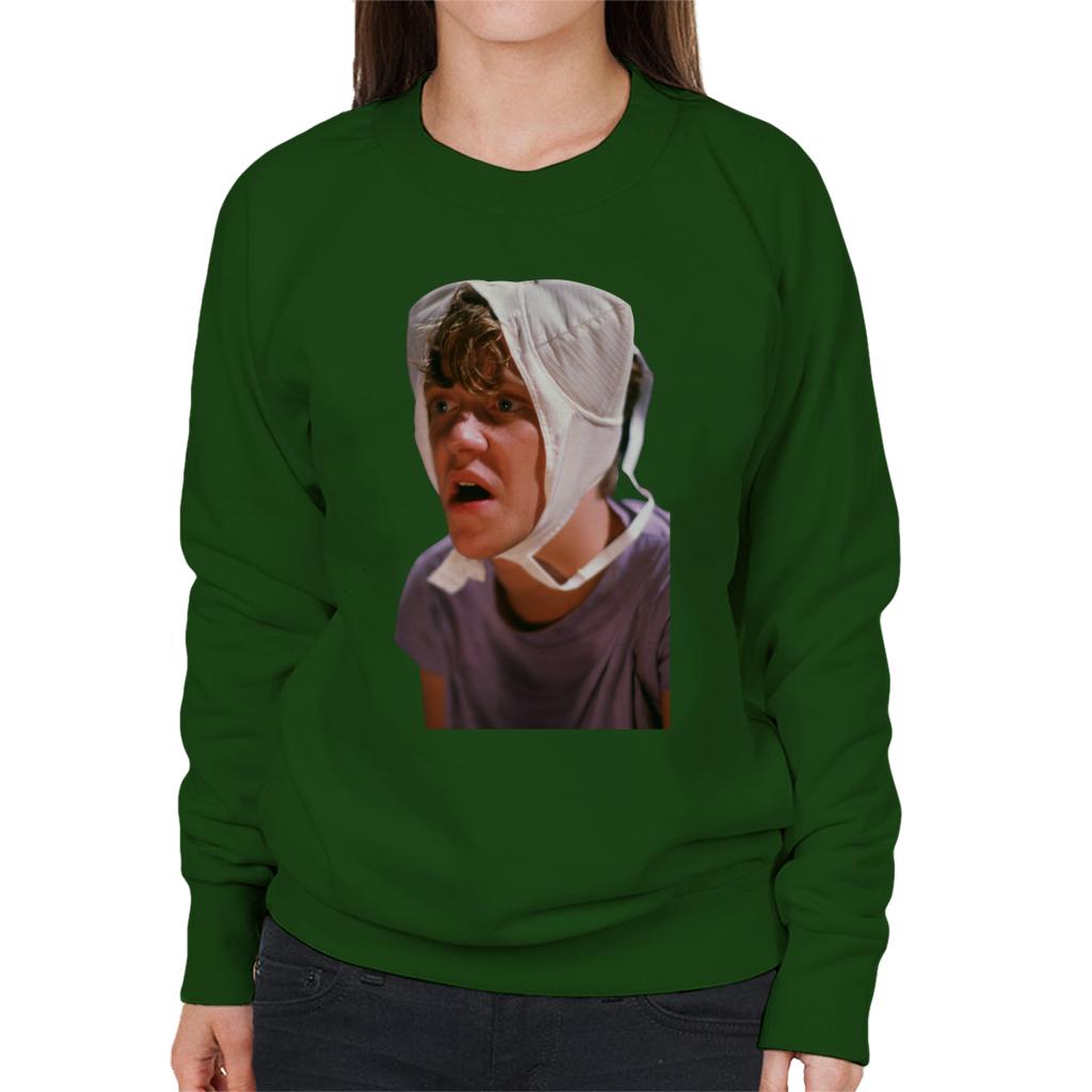 Weird Science Gary With Bra On His Head Women's Sweatshirt-ALL + EVERY