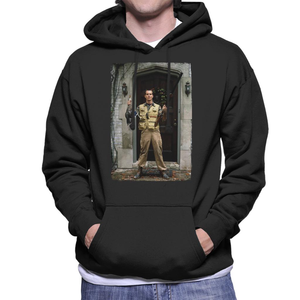 Weird Science Chet Donnelly Rifle Men's Hooded Sweatshirt-ALL + EVERY