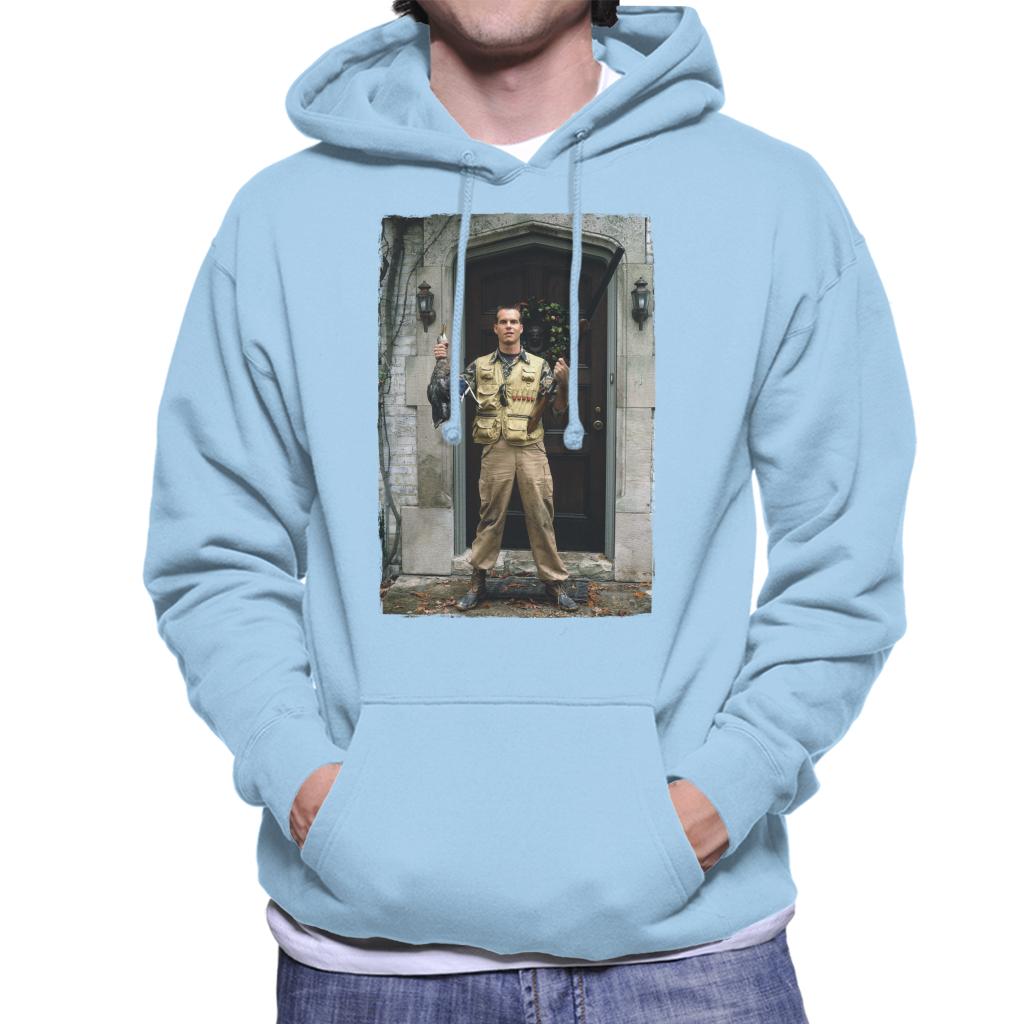 Weird Science Chet Donnelly Rifle Men's Hooded Sweatshirt-ALL + EVERY