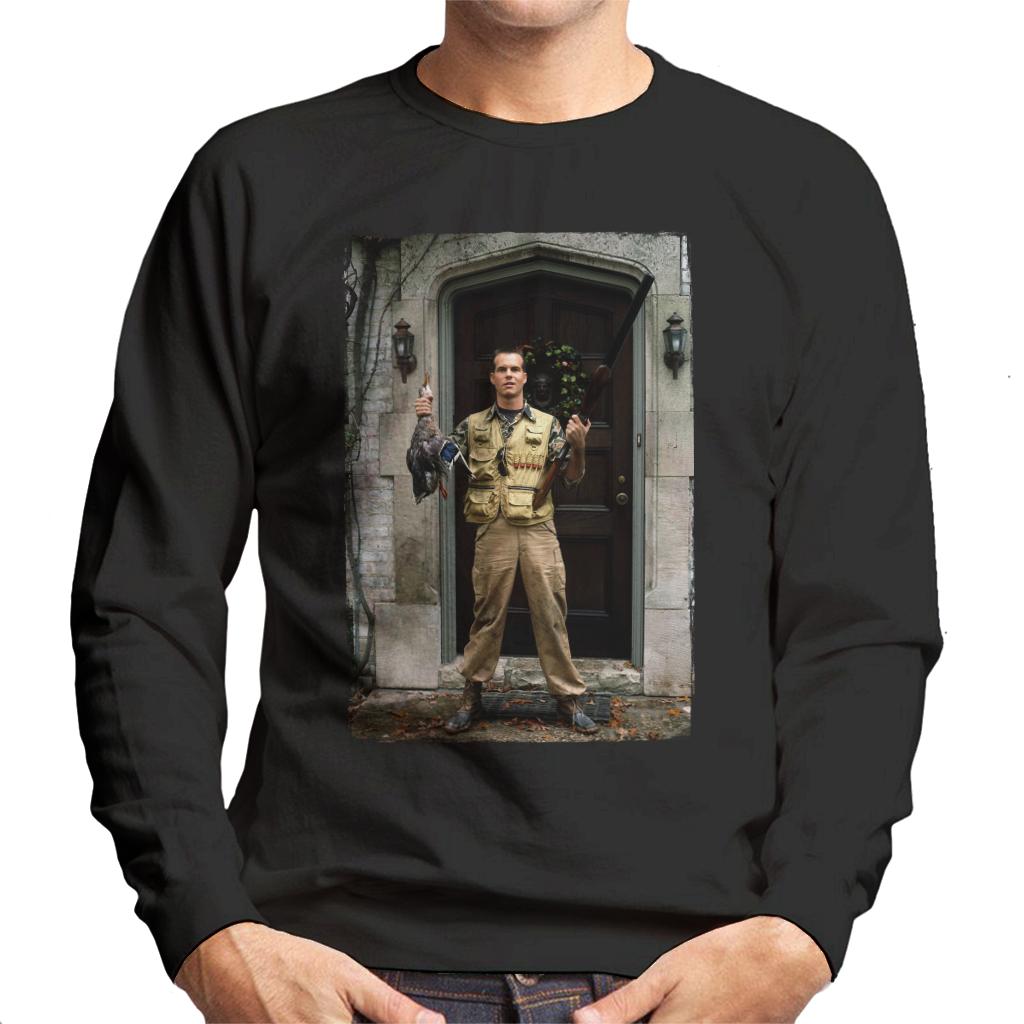 Weird Science Chet Donnelly Rifle Men's Sweatshirt-ALL + EVERY