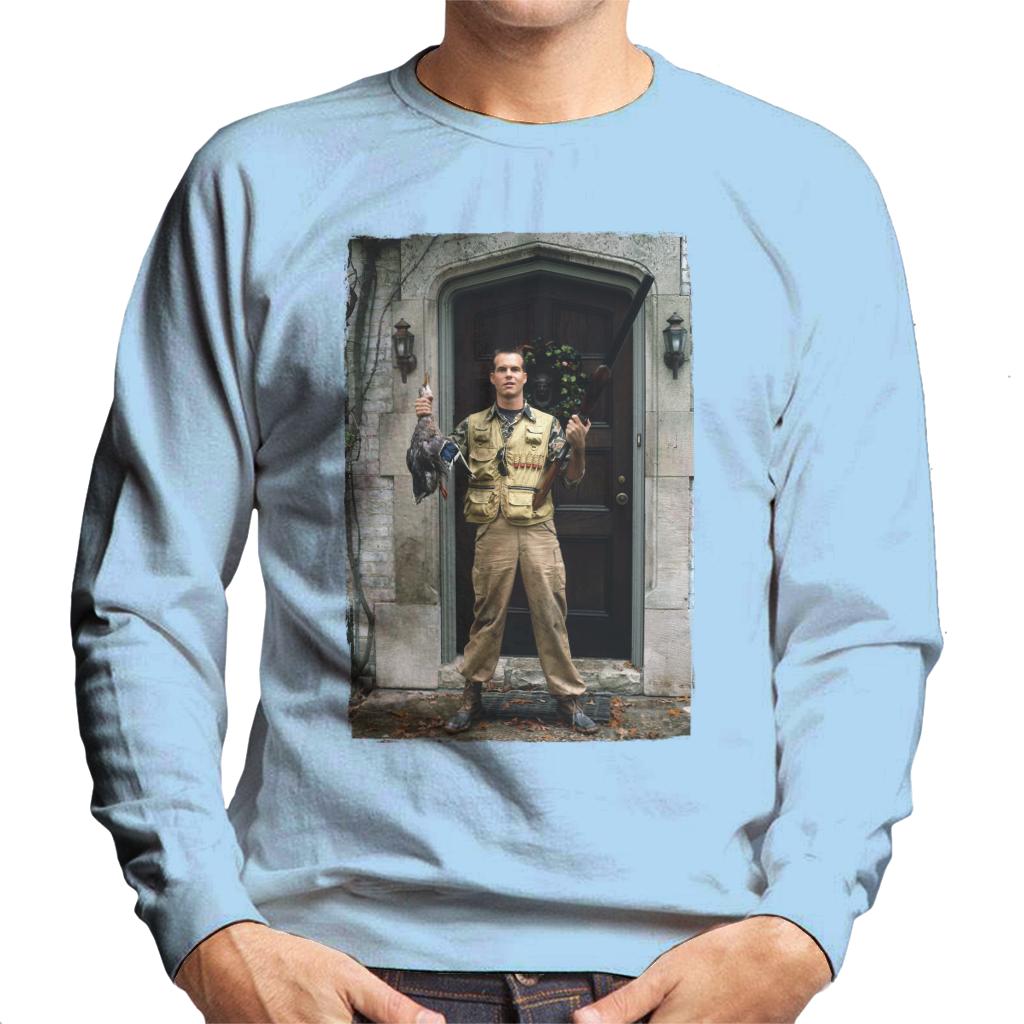 Weird Science Chet Donnelly Rifle Men's Sweatshirt-ALL + EVERY