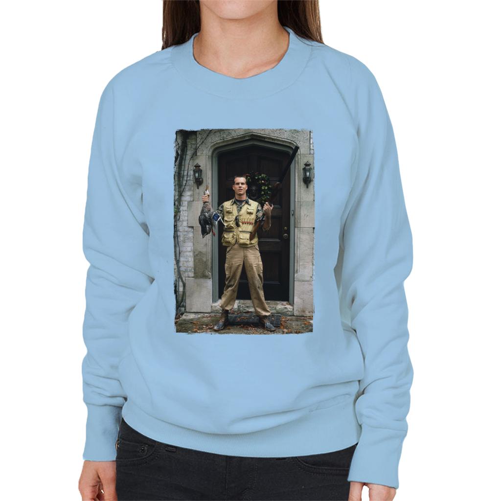 Weird Science Chet Donnelly Rifle Women's Sweatshirt-ALL + EVERY