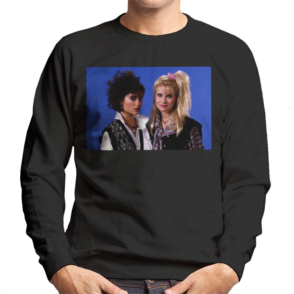 Weird Science Hilly And Deb Together Men's Sweatshirt-ALL + EVERY