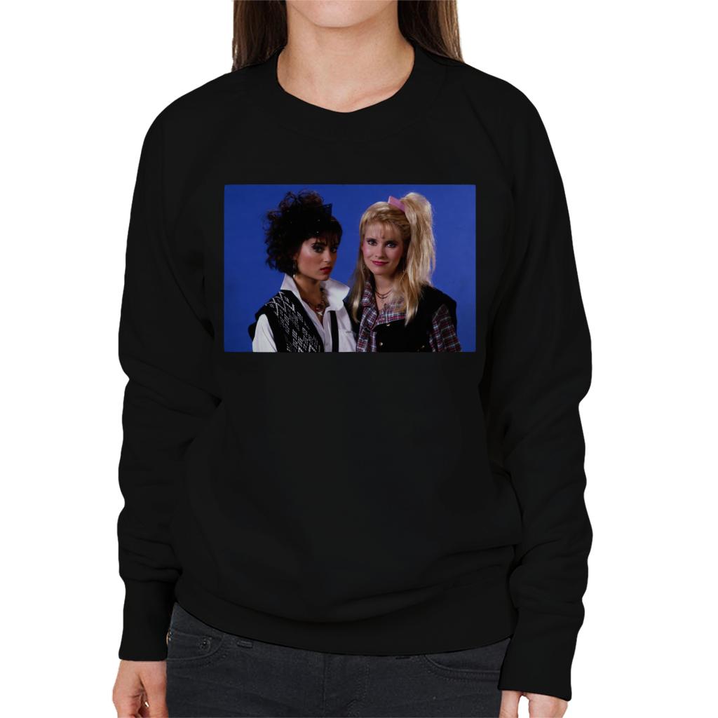 Weird Science Hilly And Deb Together Women's Sweatshirt-ALL + EVERY