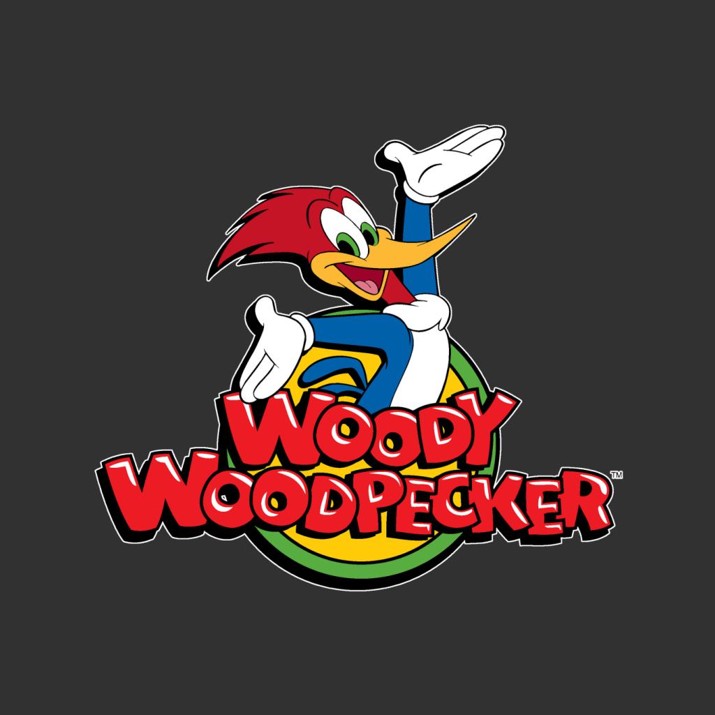 Woody Woodpecker Classic Logo Men's T-Shirt-ALL + EVERY