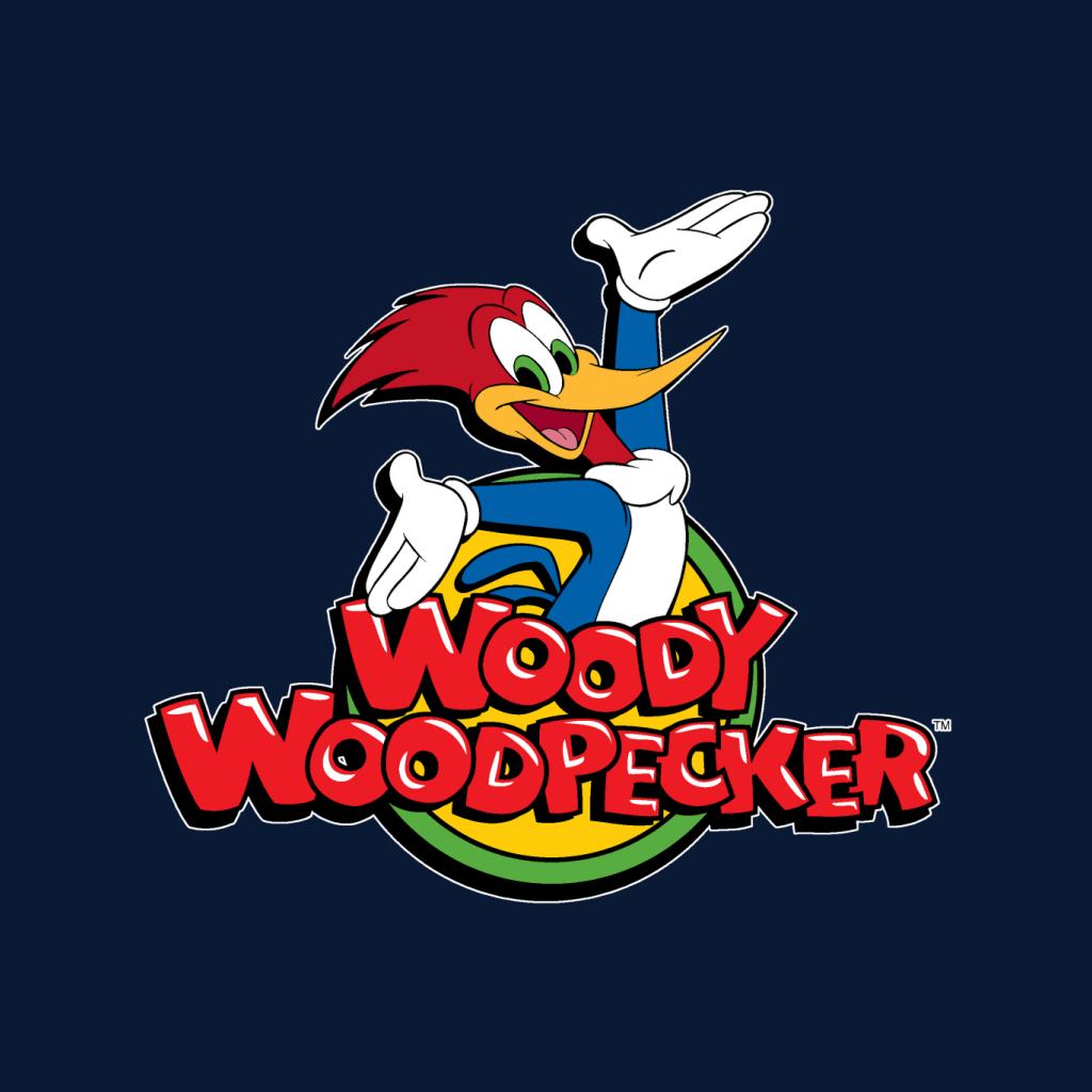 Woody Woodpecker Classic Logo Men's T-Shirt-ALL + EVERY