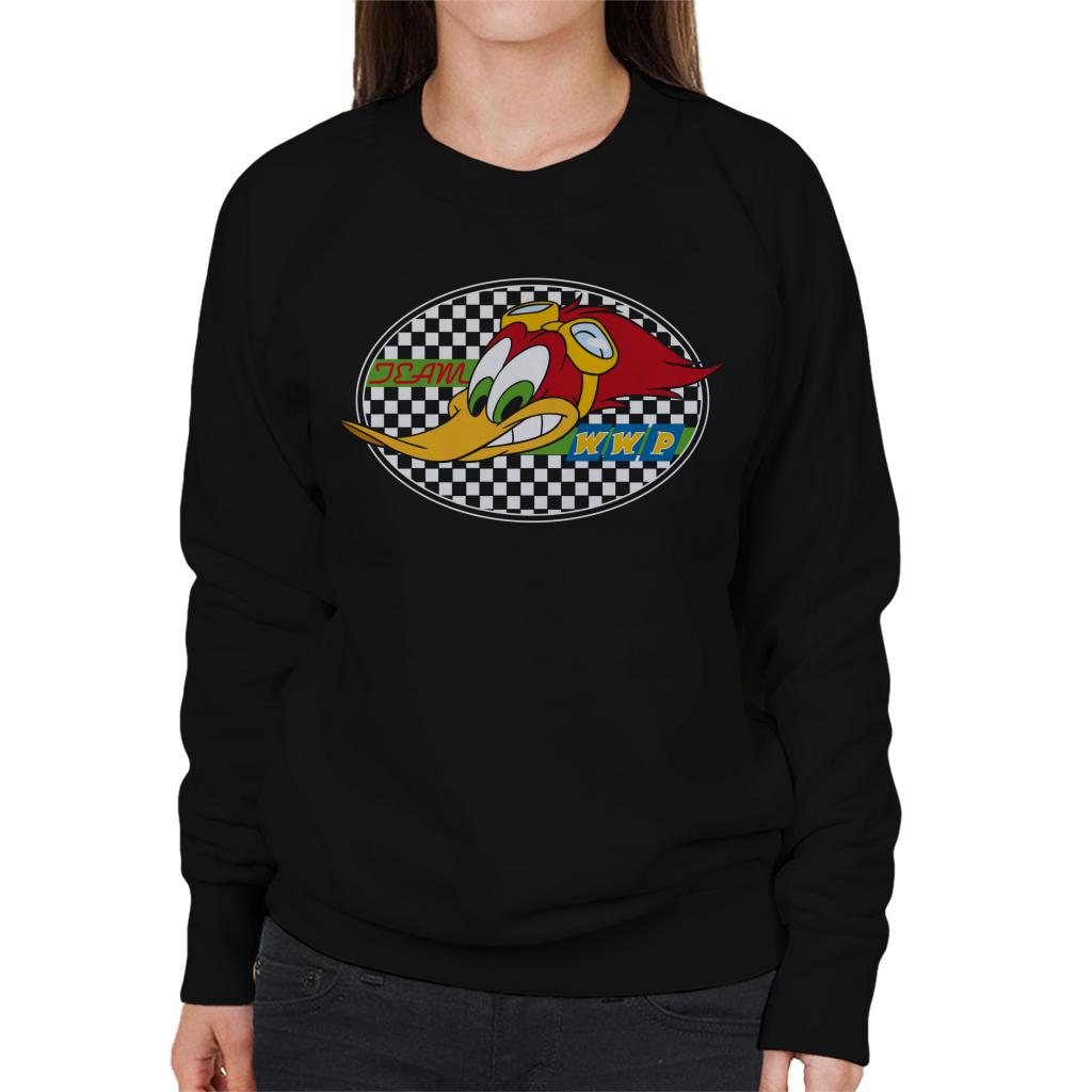 Woody Woodpecker Team WWP Women's Sweatshirt-ALL + EVERY