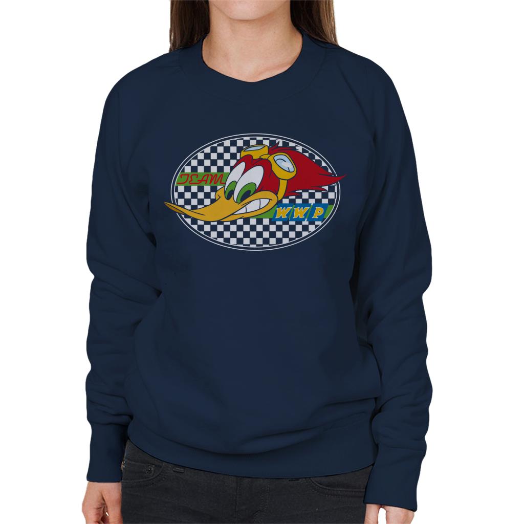 Woody Woodpecker Team WWP Women's Sweatshirt-ALL + EVERY