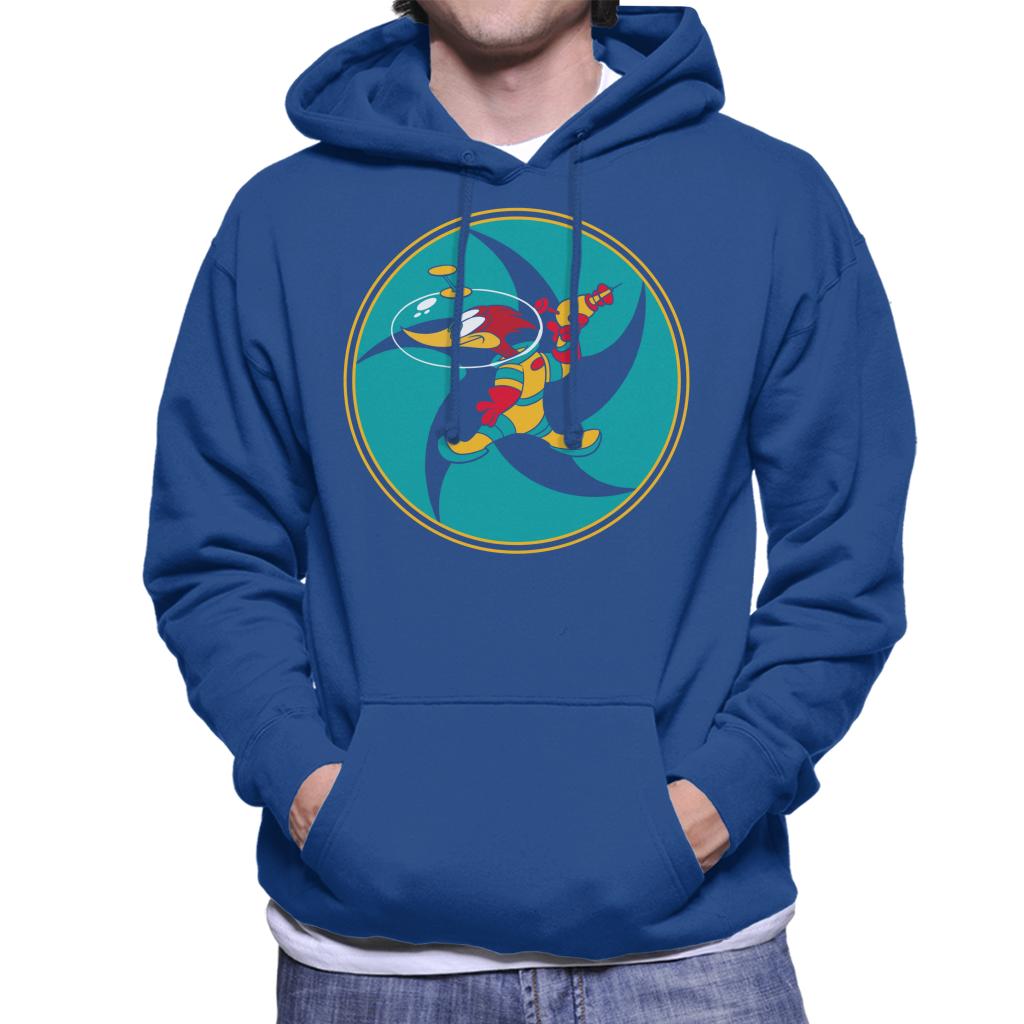 Woody Woodpecker Space Suit Men's Hooded Sweatshirt-ALL + EVERY