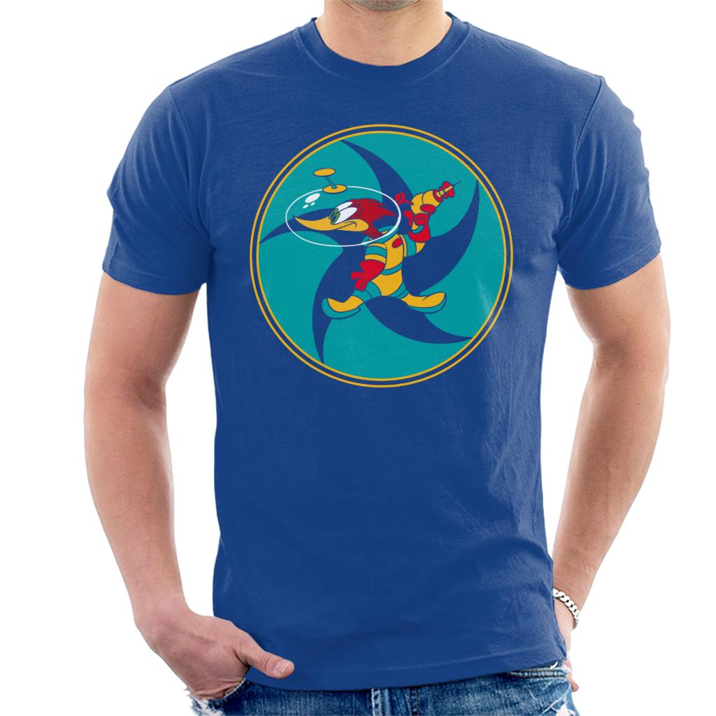 Woody Woodpecker Space Suit Men's T-Shirt-ALL + EVERY