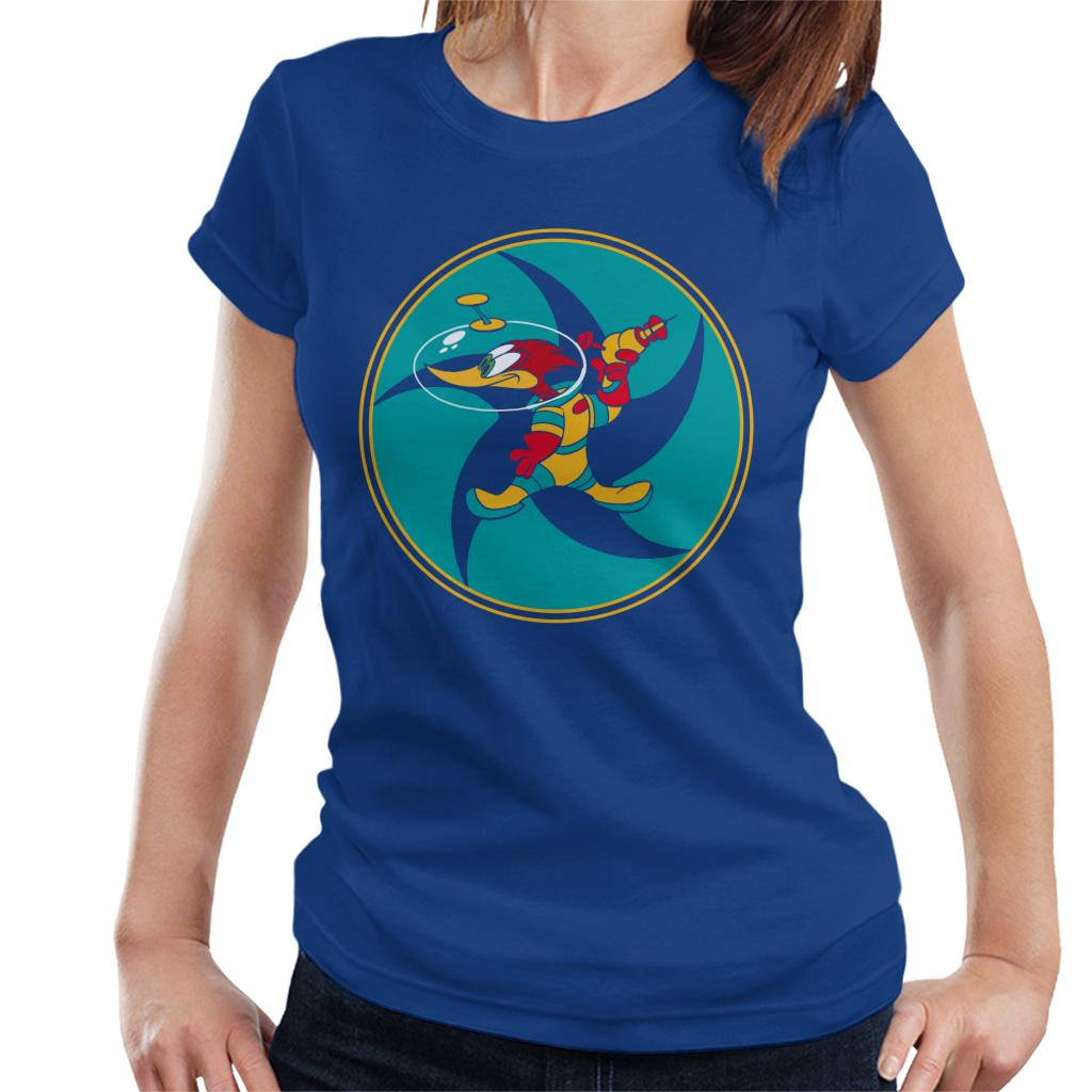 Woody Woodpecker Space Suit Women's T-Shirt-ALL + EVERY