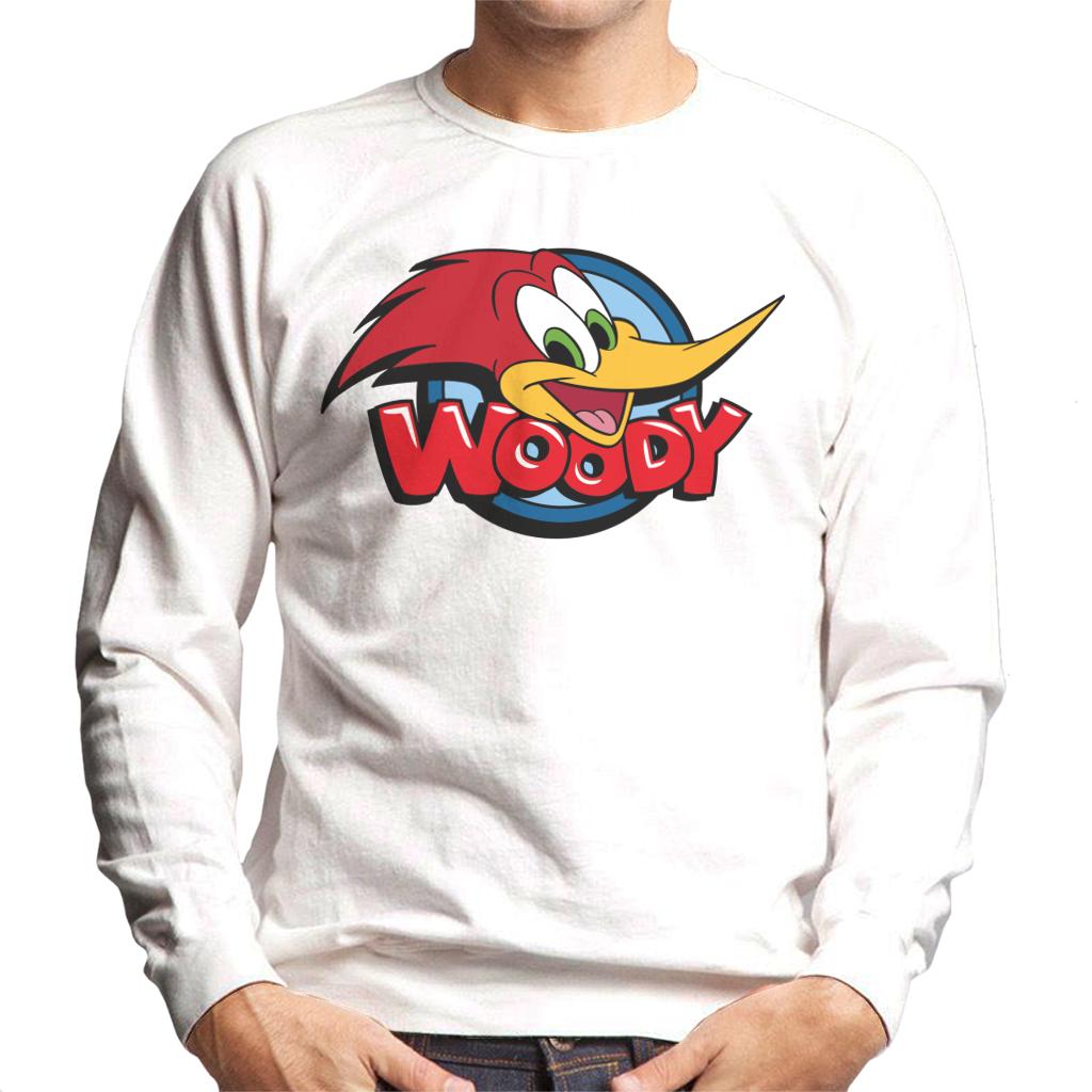 Woody Woodpecker Character Head Woody Logo Men's Sweatshirt-ALL + EVERY