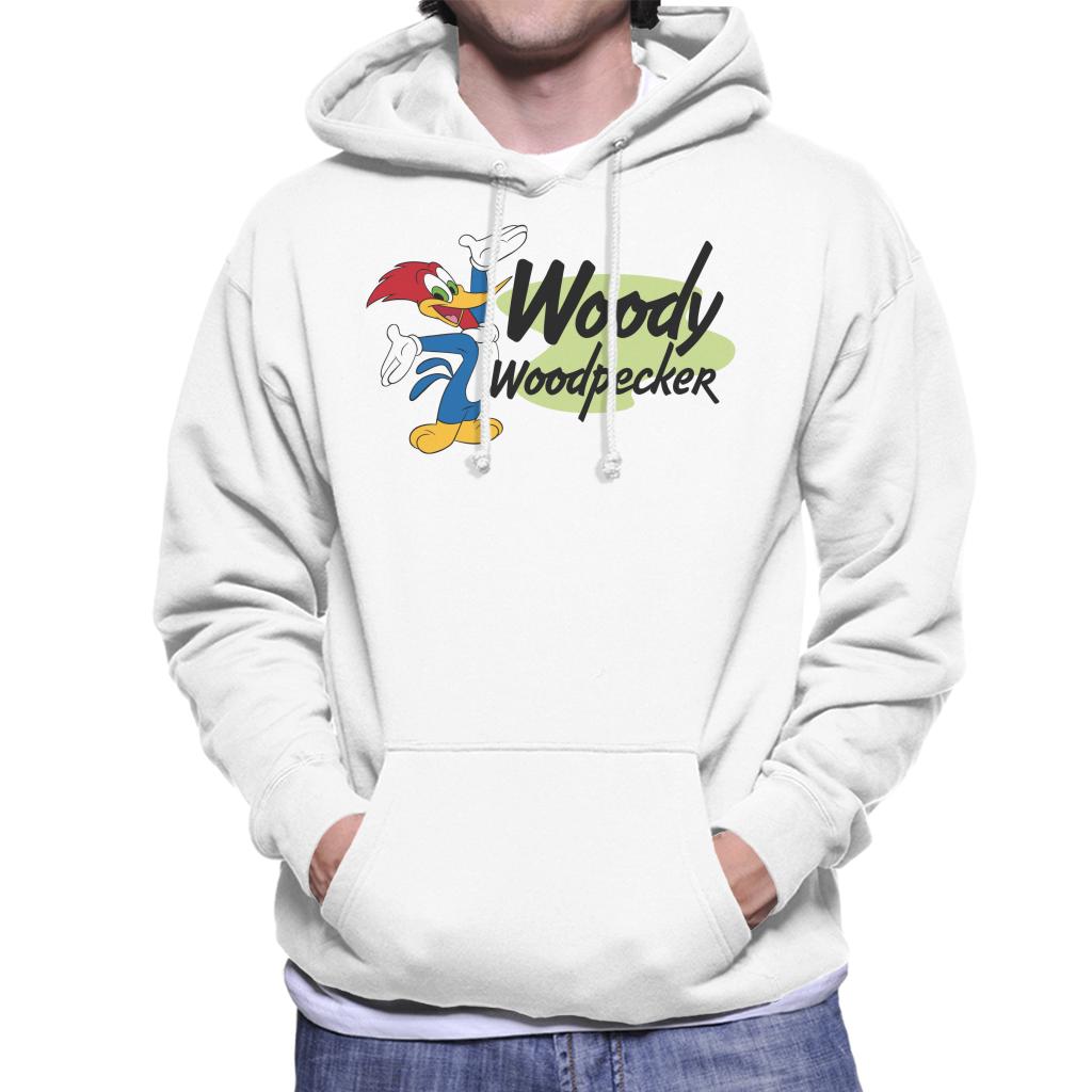 Woody Woodpecker Classic Stance Men's Hooded Sweatshirt-ALL + EVERY