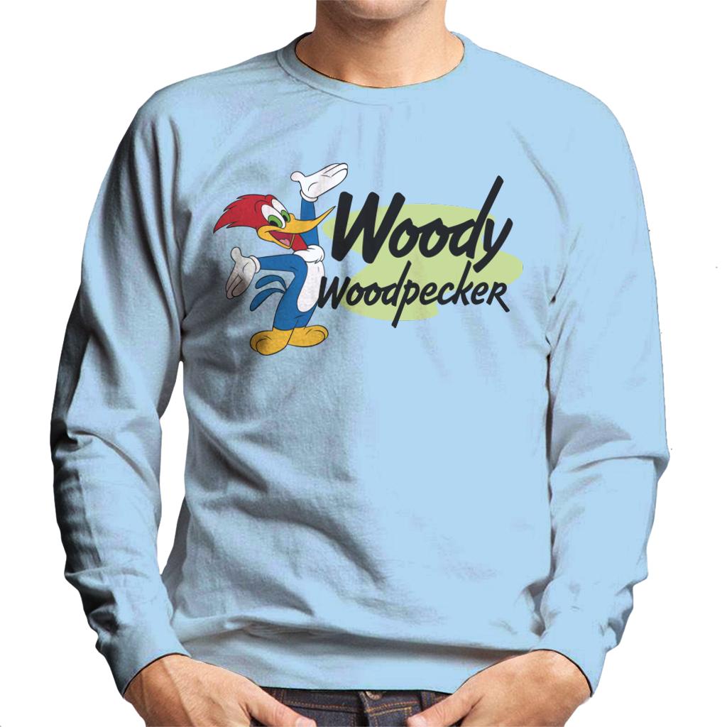 Woody Woodpecker Classic Stance Men's Sweatshirt-ALL + EVERY