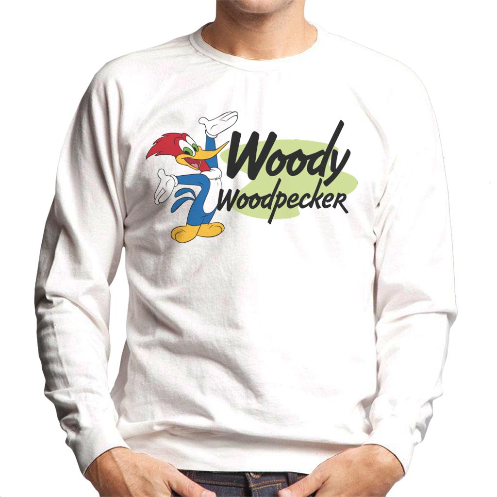 Woody Woodpecker Classic Stance Men's Sweatshirt-ALL + EVERY