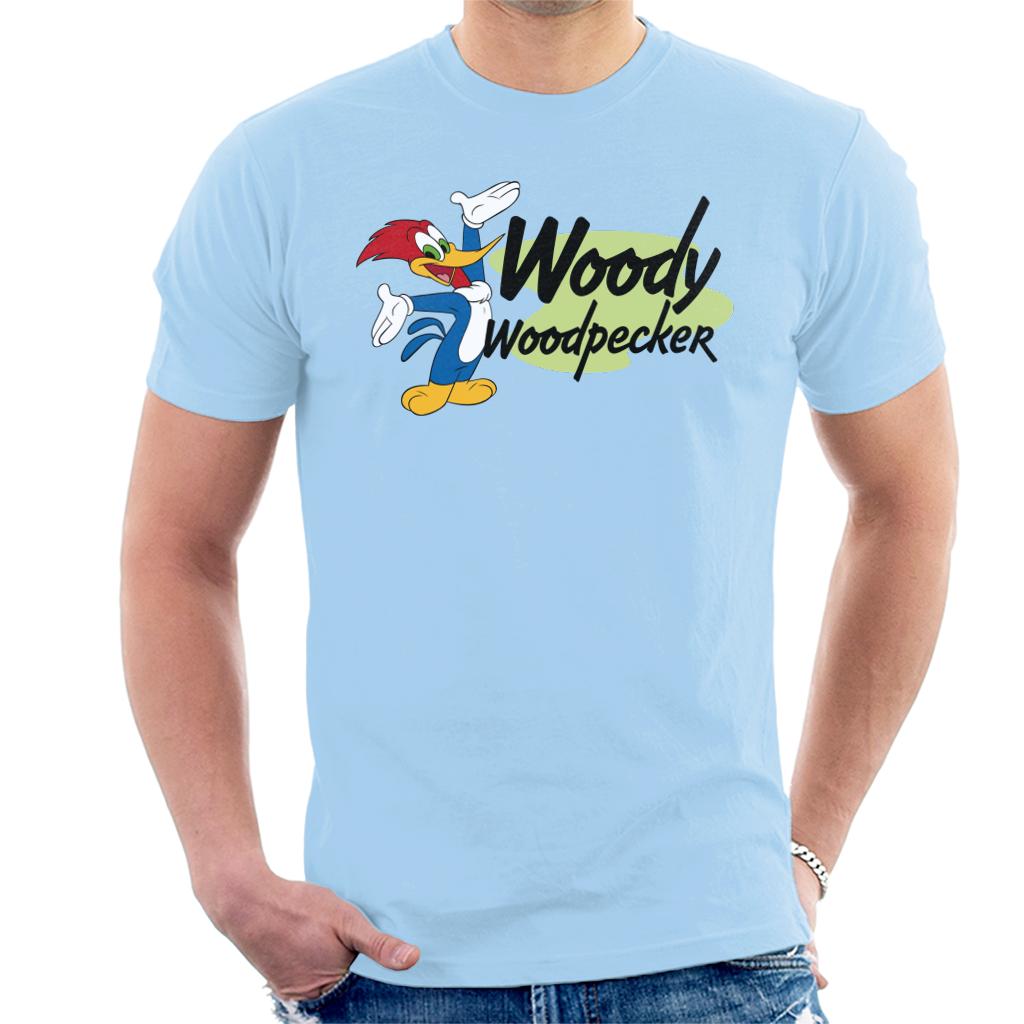 Woody Woodpecker Classic Stance Men's T-Shirt-ALL + EVERY