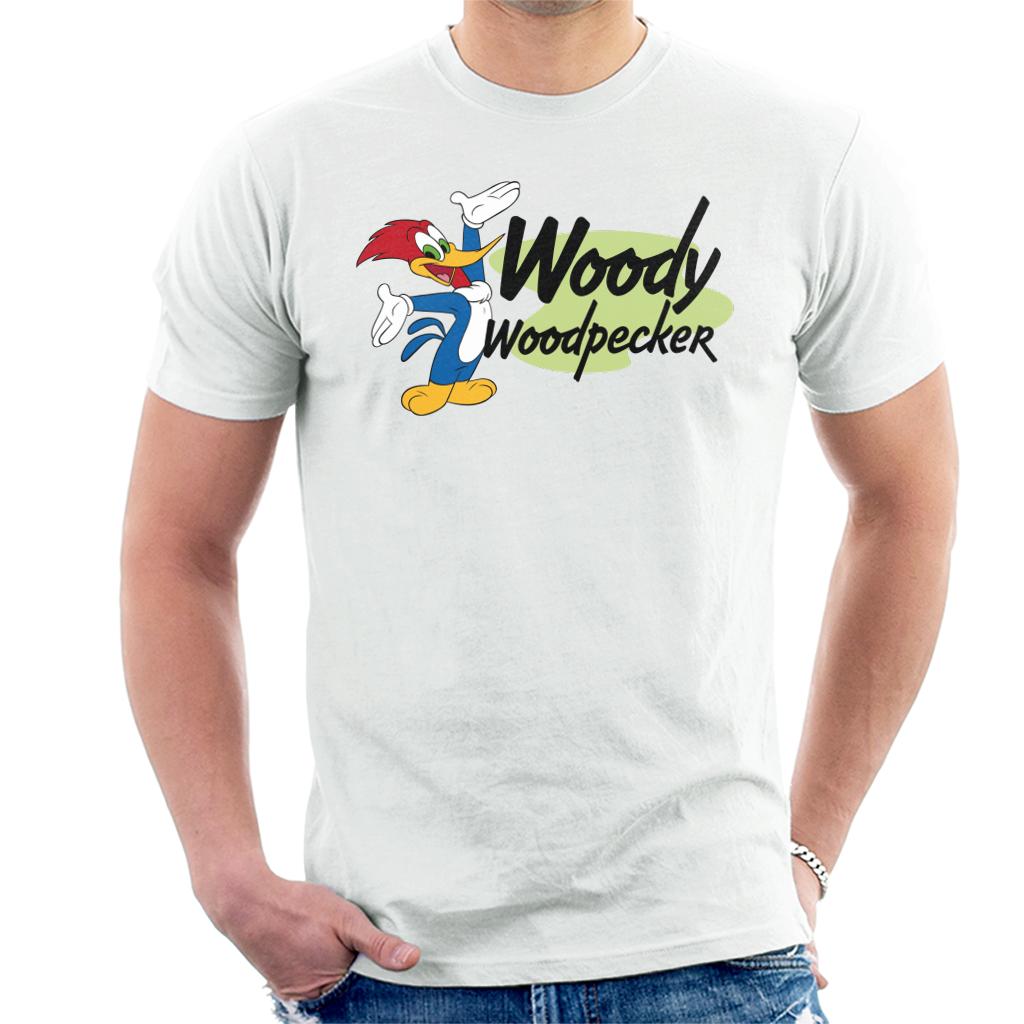 Woody Woodpecker Classic Stance Men's T-Shirt-ALL + EVERY