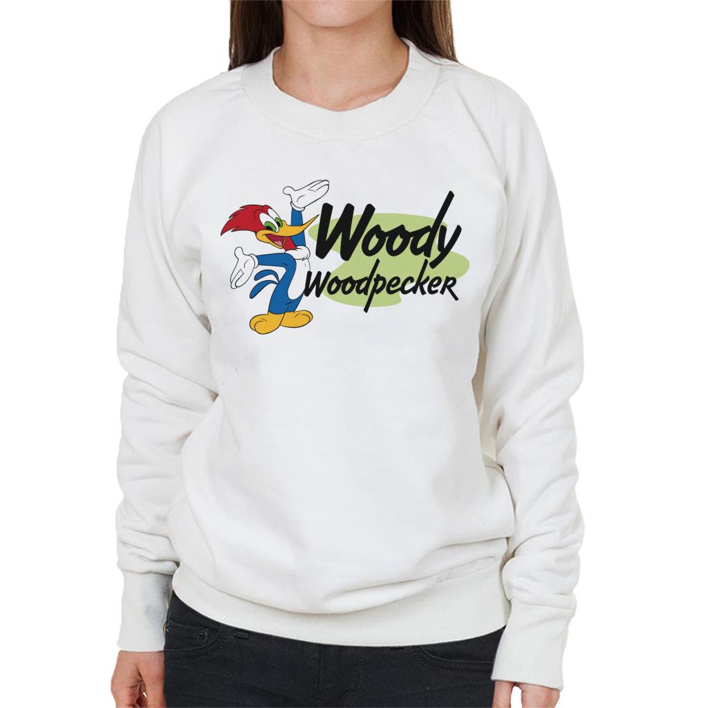 Woody Woodpecker Classic Stance Women's Sweatshirt-ALL + EVERY