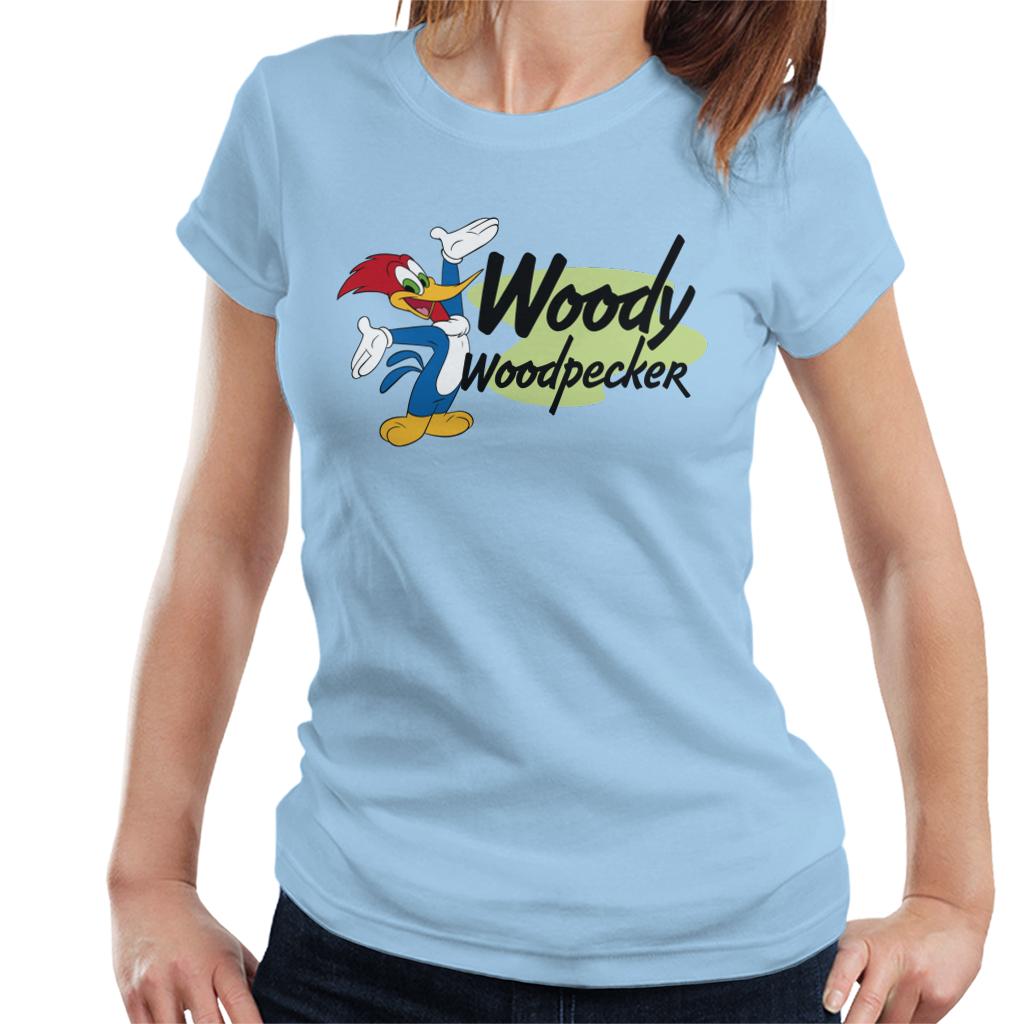 Woody Woodpecker Classic Stance Women's T-Shirt-ALL + EVERY