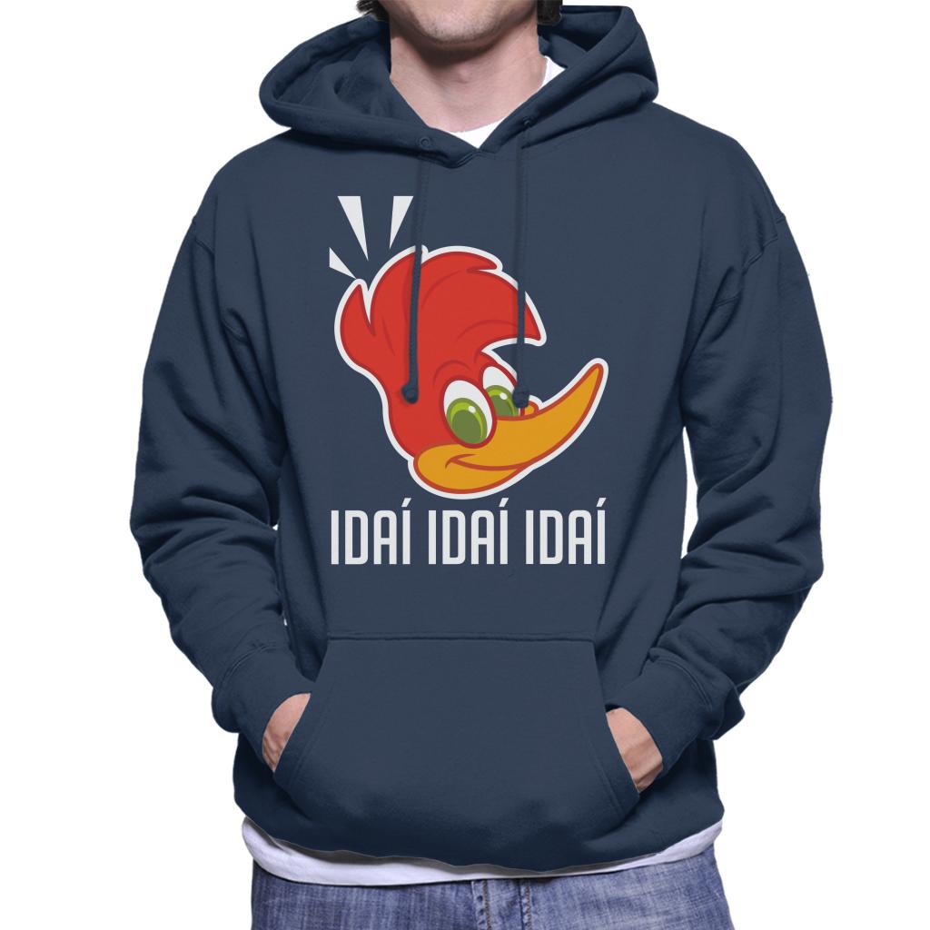 Woody Woodpecker Idai Idai Idai Men's Hooded Sweatshirt-ALL + EVERY