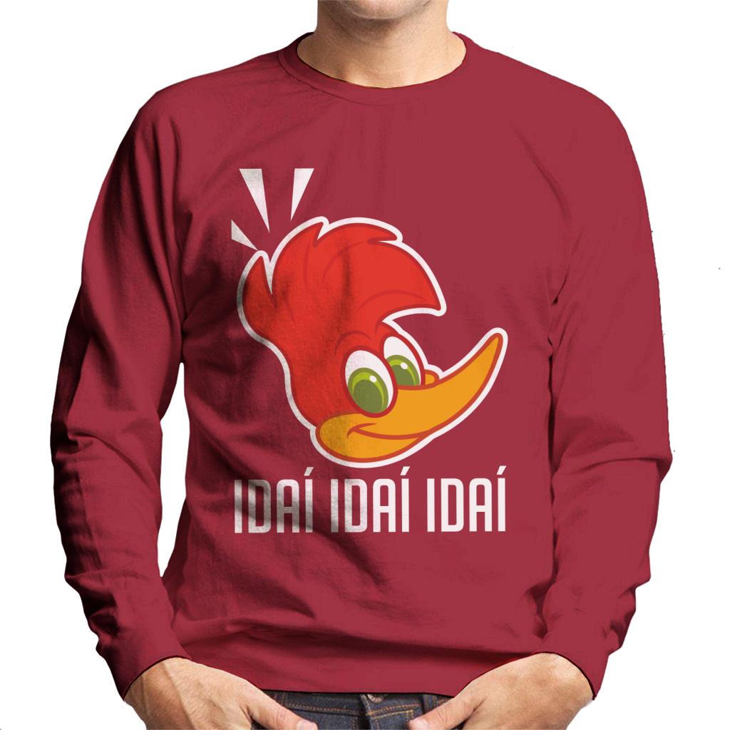 Woody Woodpecker Idai Idai Idai Men's Sweatshirt-ALL + EVERY