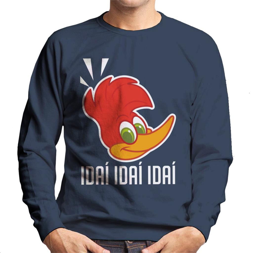 Woody Woodpecker Idai Idai Idai Men's Sweatshirt-ALL + EVERY