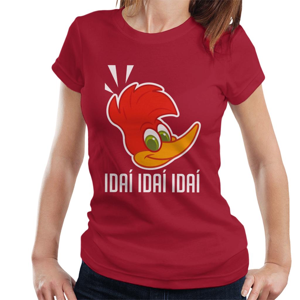 Woody Woodpecker Idai Idai Idai Women's T-Shirt-ALL + EVERY