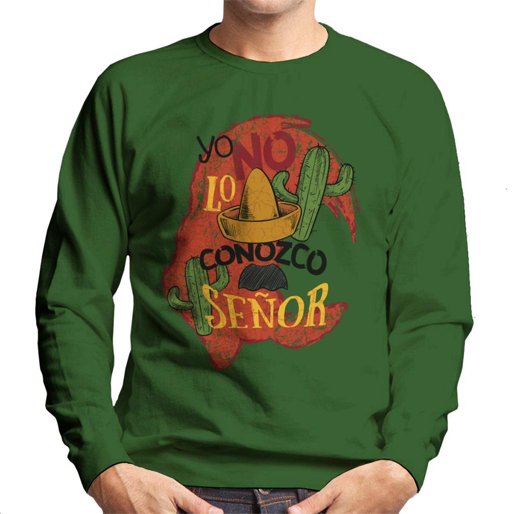 Woody Woodpecker Yo No Lo Conozco Senor Men's Sweatshirt-ALL + EVERY