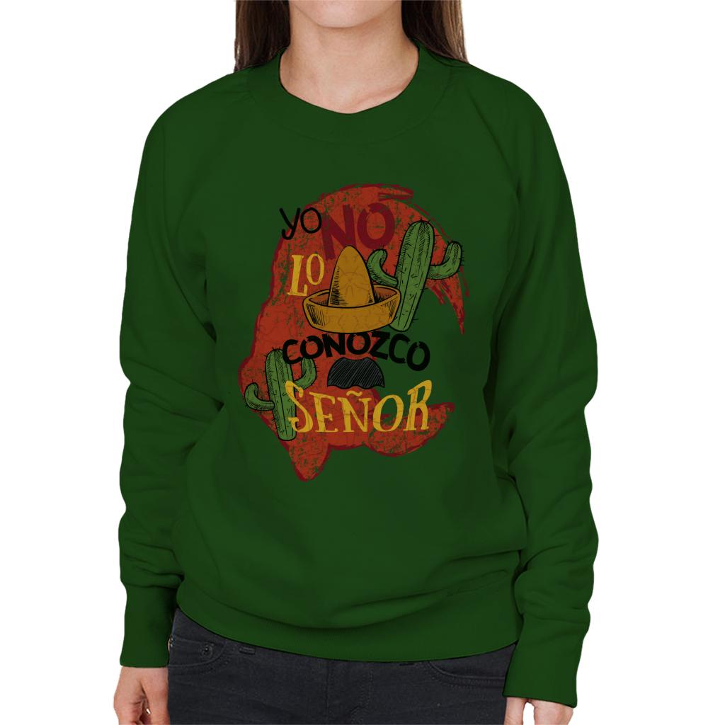 Woody Woodpecker Yo No Lo Conozco Senor Women's Sweatshirt-ALL + EVERY