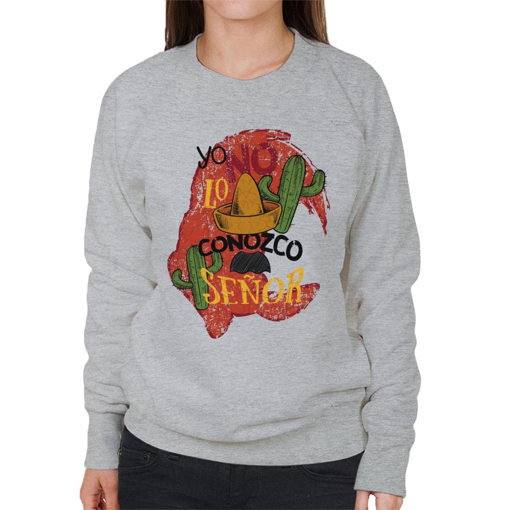 Woody Woodpecker Yo No Lo Conozco Senor Women's Sweatshirt-ALL + EVERY