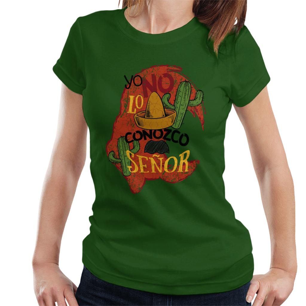 Woody Woodpecker Yo No Lo Conozco Senor Women's T-Shirt-ALL + EVERY