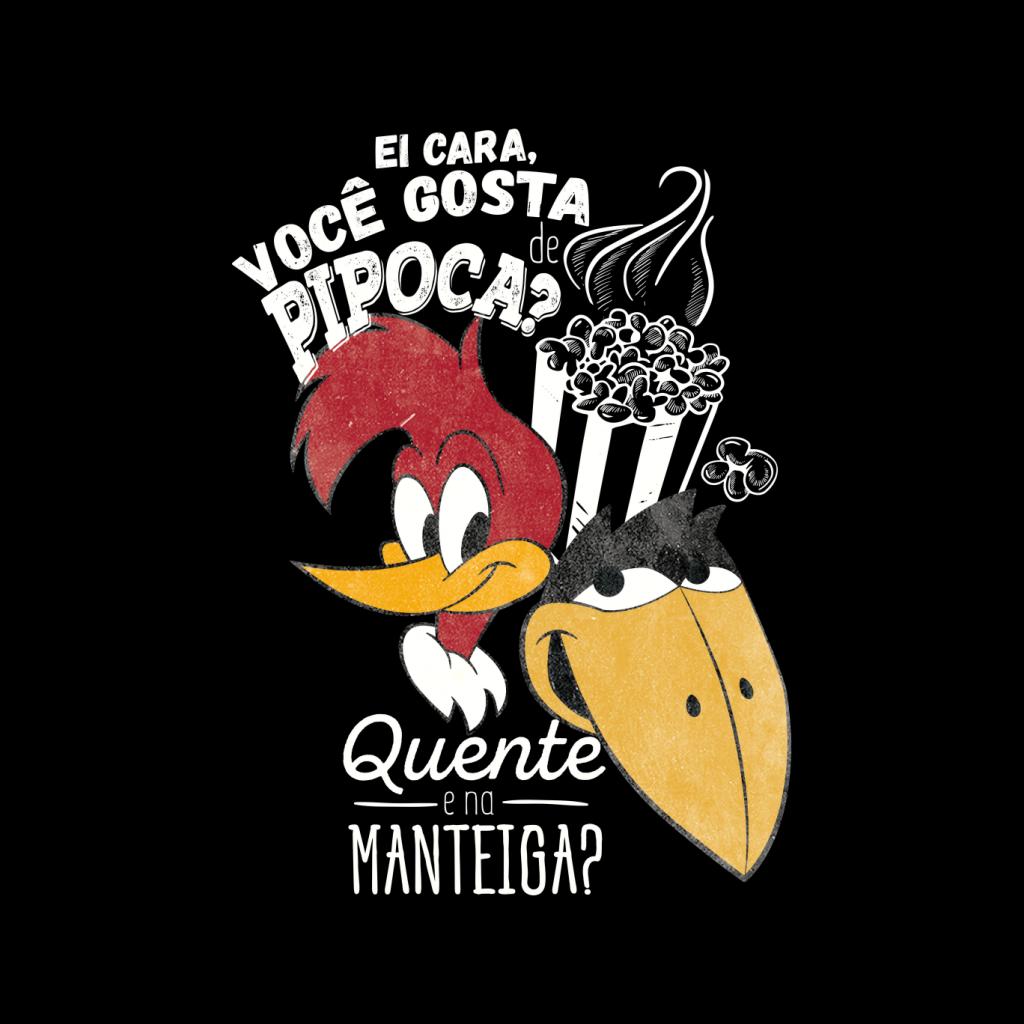 Woody Woodpecker Ei Cara Voce Gosta De Pipoca Men's T-Shirt-ALL + EVERY