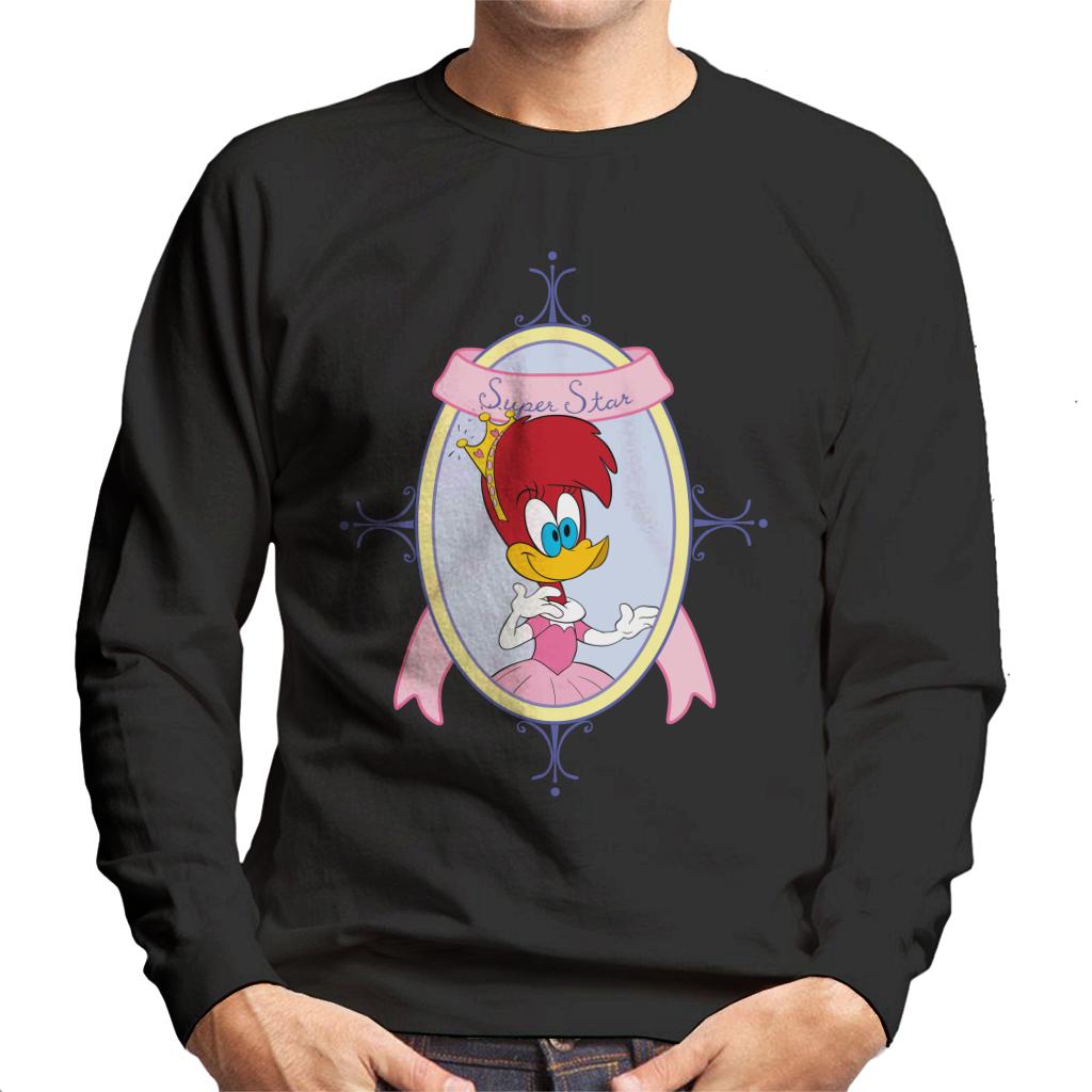 Woody Woodpecker Winnie Woodpecker Super Star Men's Sweatshirt-ALL + EVERY