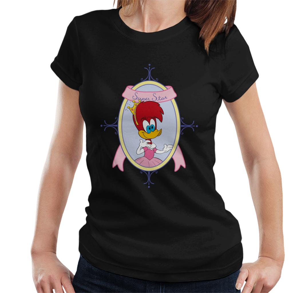 Woody Woodpecker Winnie Woodpecker Super Star Women's T-Shirt-ALL + EVERY