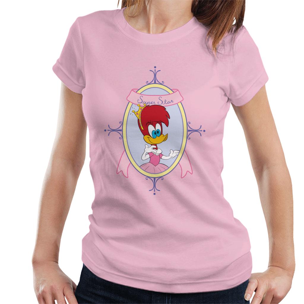 Woody Woodpecker Winnie Woodpecker Super Star Women's T-Shirt-ALL + EVERY