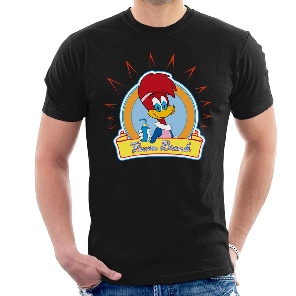 Woody Woodpecker Winnie Woodpecker Power Break Men's T-Shirt-ALL + EVERY