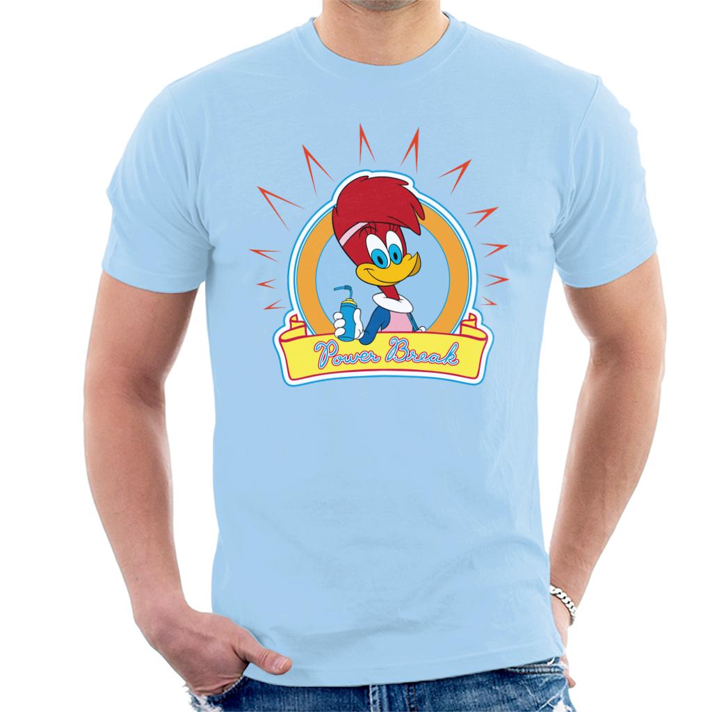 Woody Woodpecker Winnie Woodpecker Power Break Men's T-Shirt-ALL + EVERY