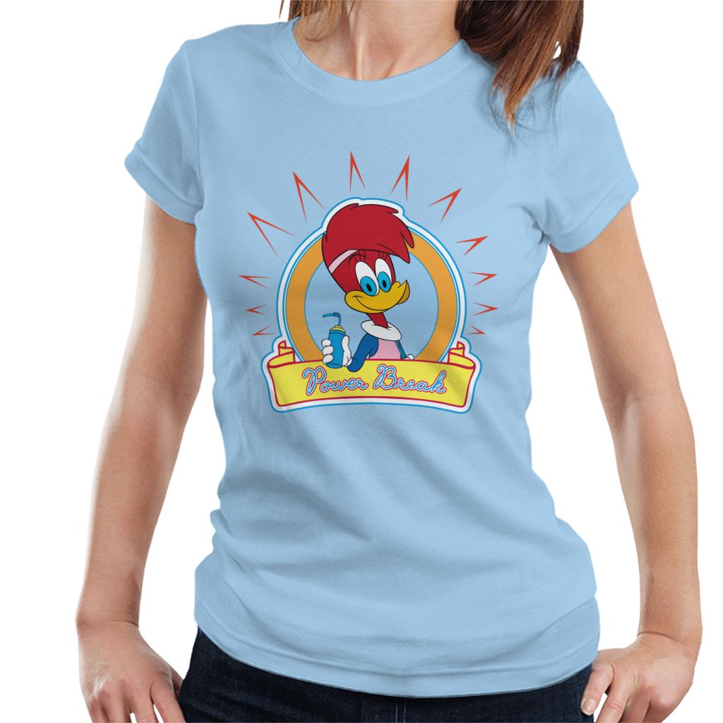 Woody Woodpecker Winnie Woodpecker Power Break Women's T-Shirt-ALL + EVERY