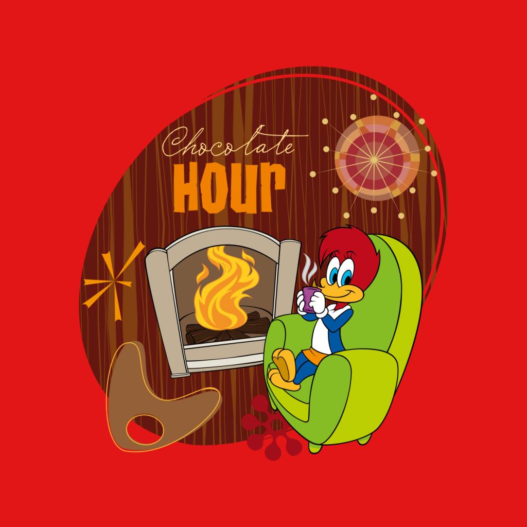 Woody Woodpecker Winnie Woodpecker Chocolate Hour Men's T-Shirt-ALL + EVERY