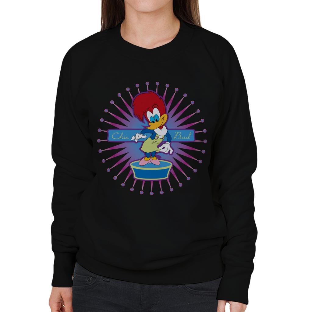 Woody Woodpecker Winnie Woodpecker Chic Bird Women's Sweatshirt-ALL + EVERY