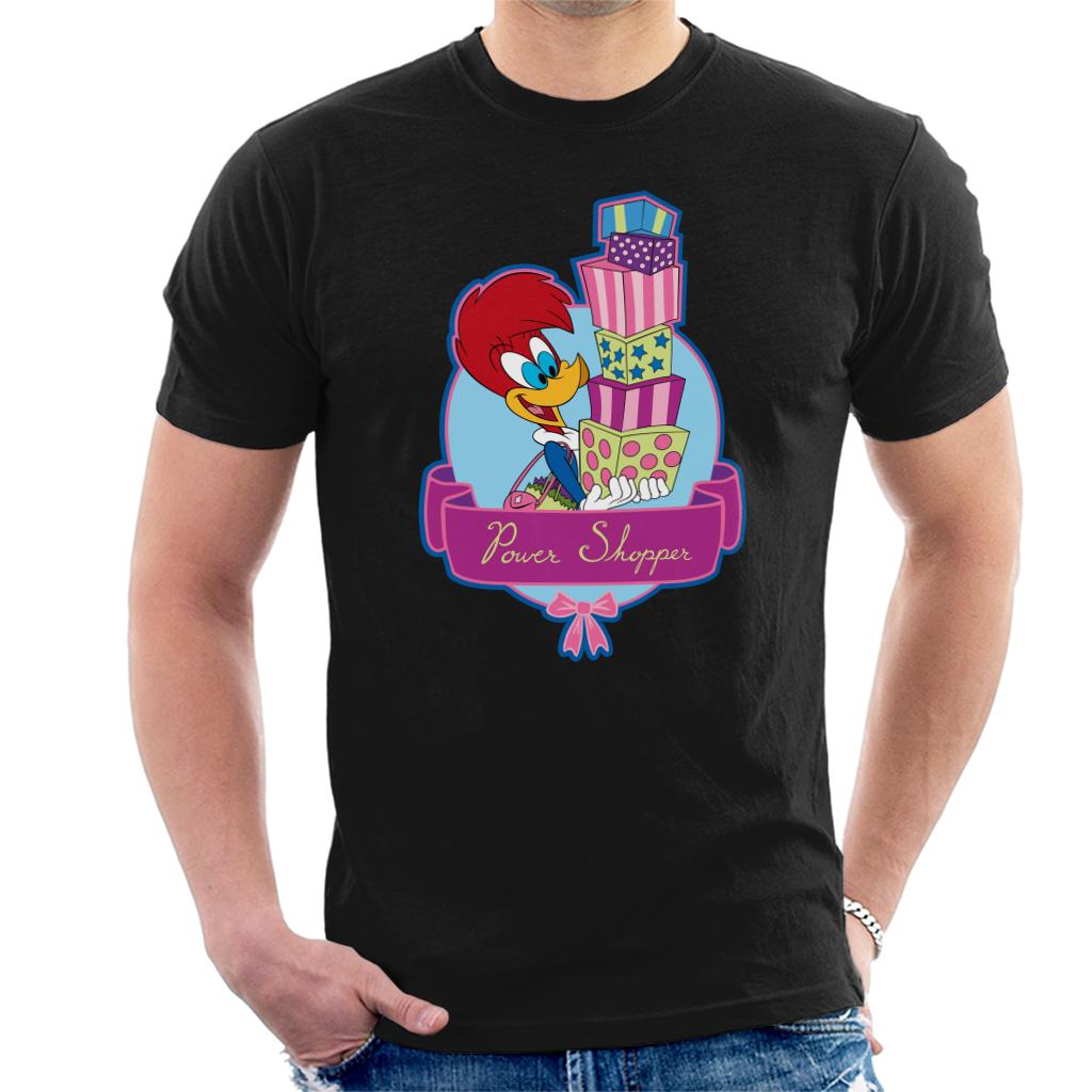 Woody Woodpecker Winnie Woodpecker Power Shopper Men's T-Shirt-ALL + EVERY