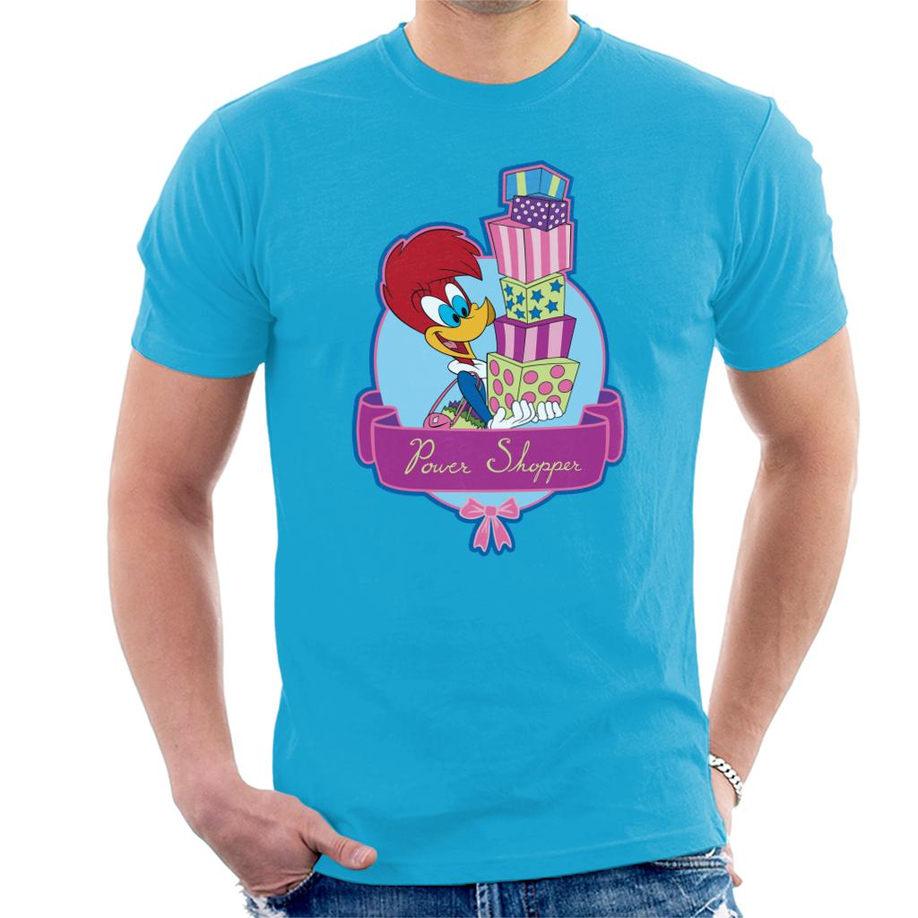 Woody Woodpecker Winnie Woodpecker Power Shopper Men's T-Shirt-ALL + EVERY