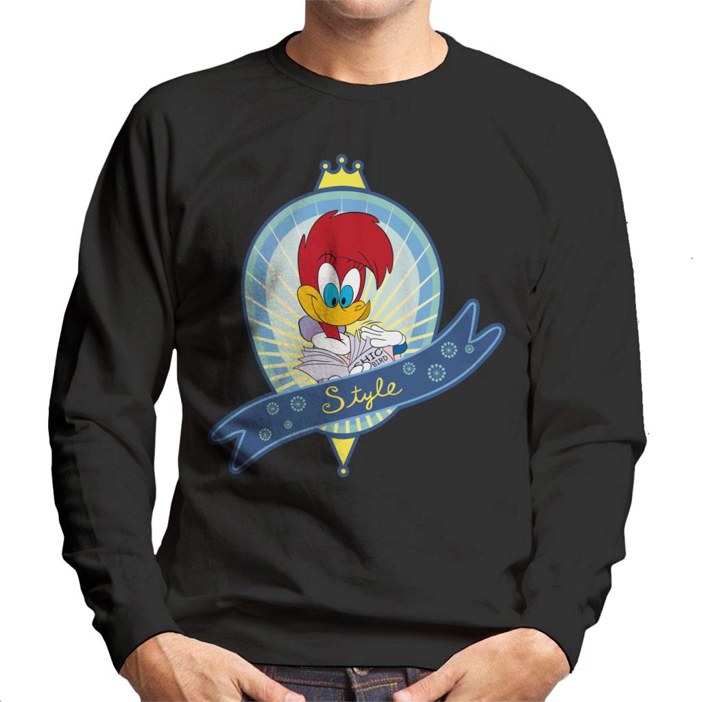 Woody Woodpecker Winnie Style Men's Sweatshirt-ALL + EVERY