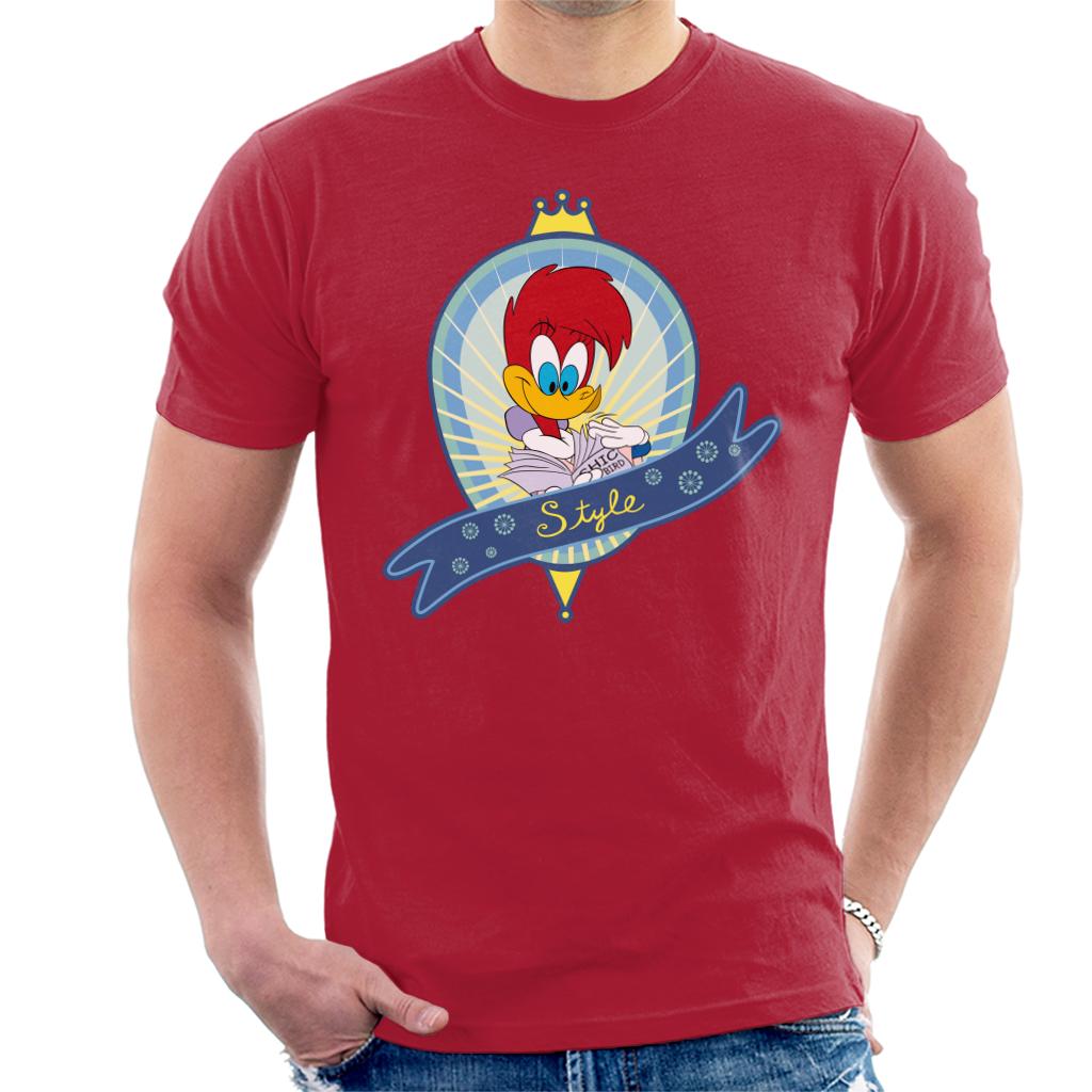 Woody Woodpecker Winnie Style Men's T-Shirt-ALL + EVERY