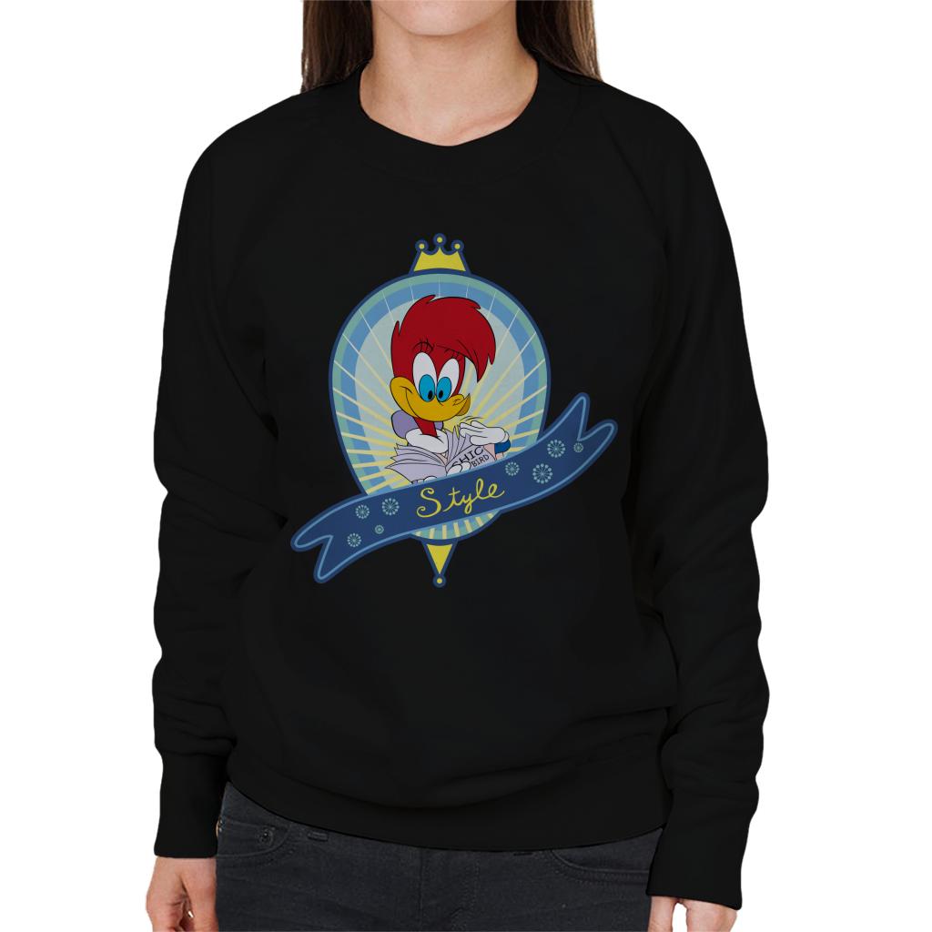 Woody Woodpecker Winnie Style Women's Sweatshirt-ALL + EVERY