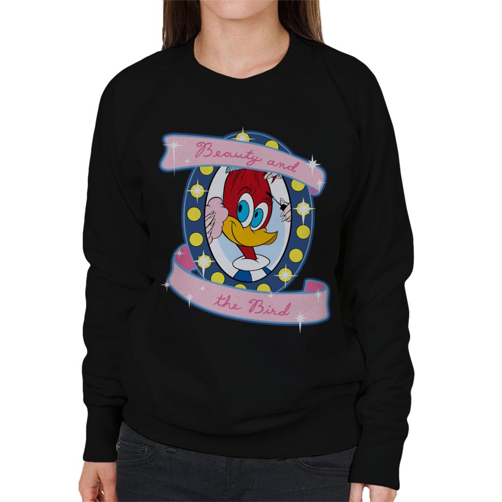 Woody Woodpecker Beauty And The Bird Women's Sweatshirt-ALL + EVERY