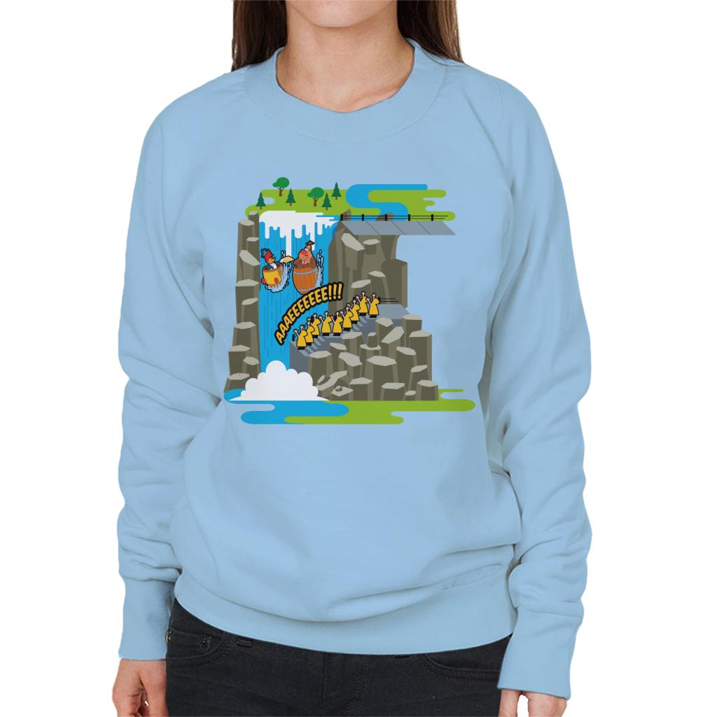 Woody Woodpecker Niagara Fools Women's Sweatshirt-ALL + EVERY