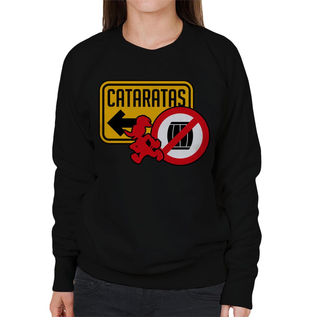 Woody Woodpecker Cataratas Women's Sweatshirt-ALL + EVERY